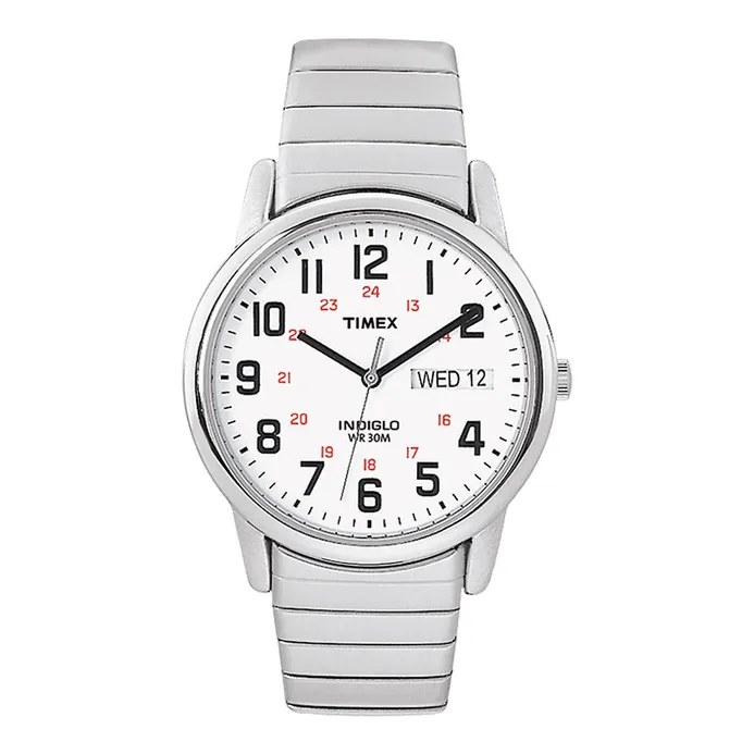 Timex Easy Reader T2N091 — Dial Putih