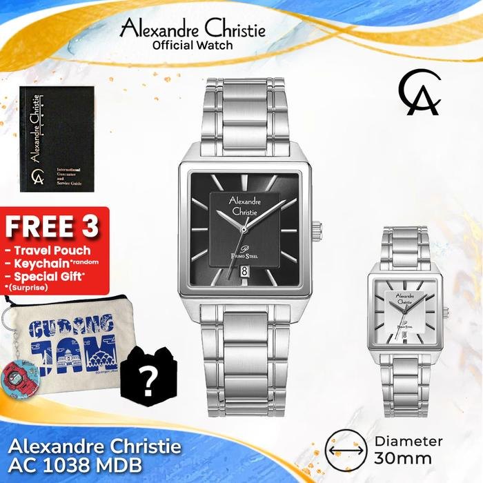 Alexandre Christie AC 1038 MDB Tank — Silver Black