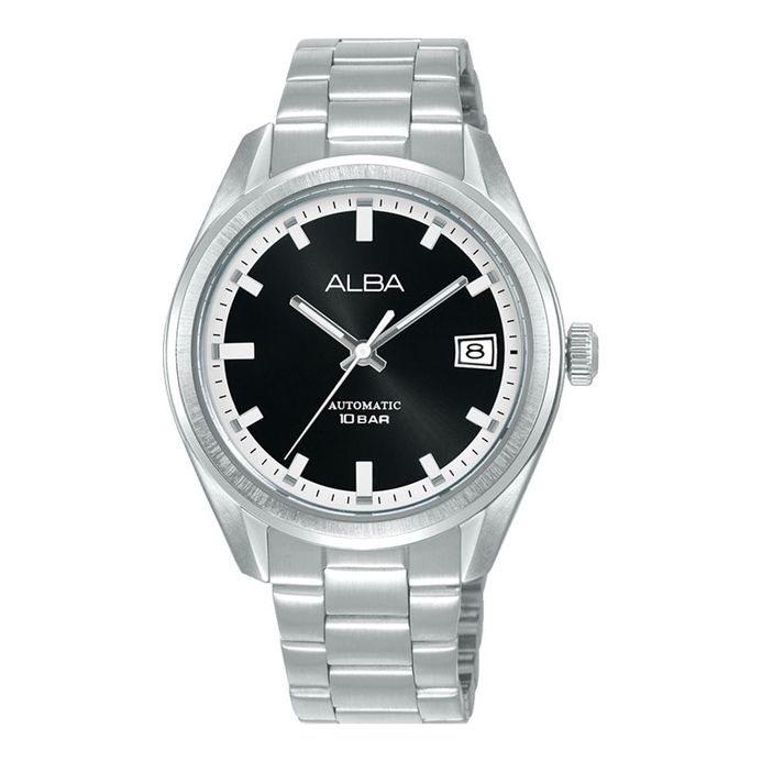 Alba Mechanical AU4095X1 — Dial Hitam