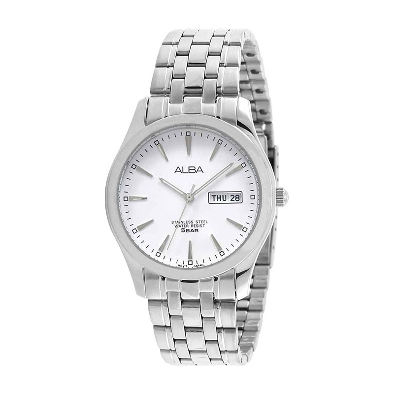 Alba Prestige AXND53X1 — Dial Putih