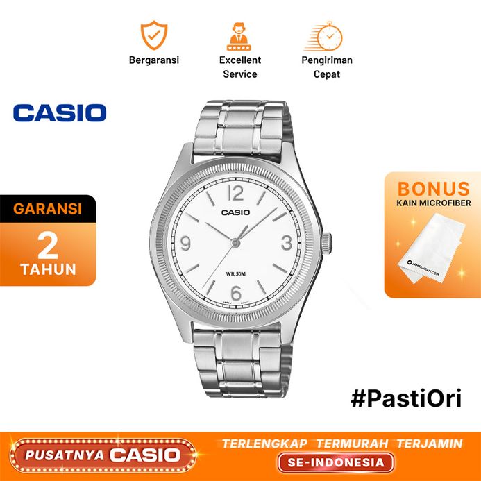 Casio MTP-B210D-7AVDF — Dial Putih