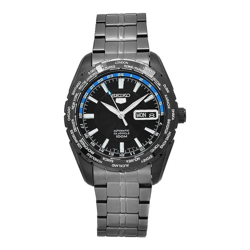 Seiko 5 SNZG57 — Dial Hitam