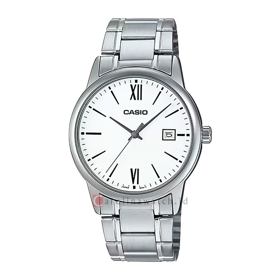 Casio MTP-V002D-7B3 — Dial Putih