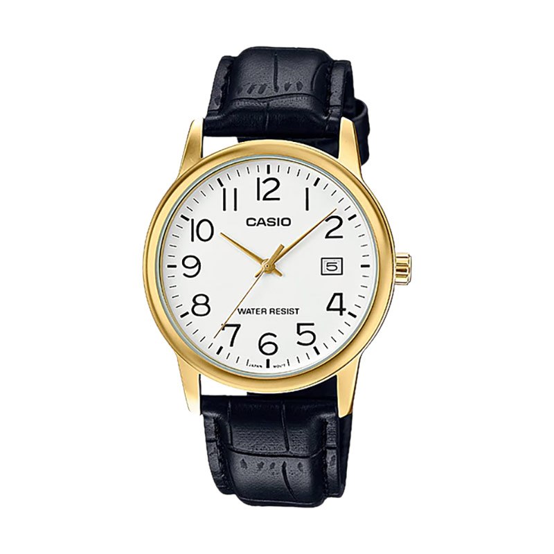 Casio MTP-V002GL-7B2 — Strap Kulit